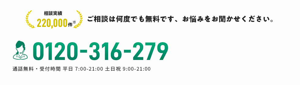 電話で相談予約